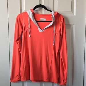 Columbia Orange Long Sleeve Hoodie
